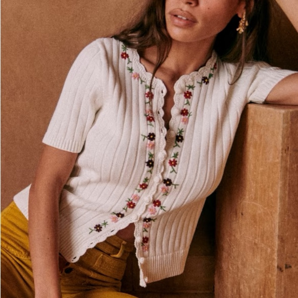 Sezane Ilana cardigan